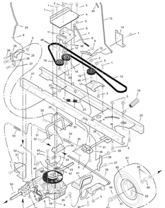 Part Location Diagram of 094035E700 Murray DISCONTINUED
